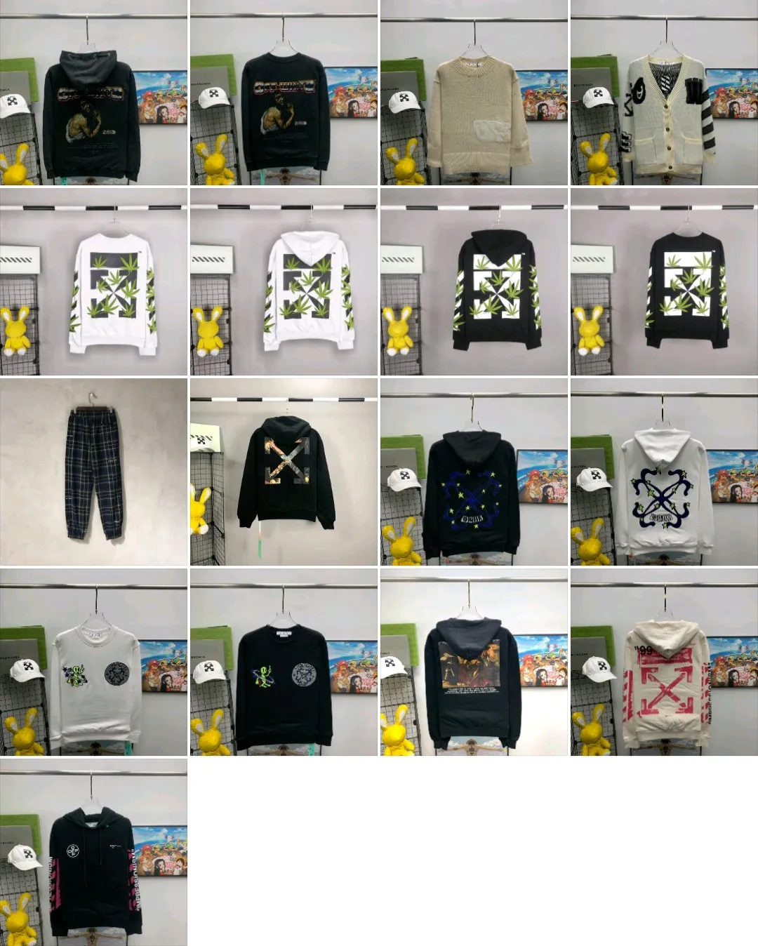 OW sweatshirt collection (top version) quality assurance